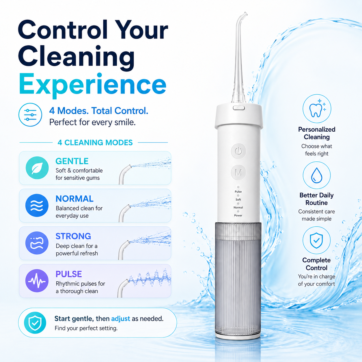 Portable Cordless Water Flosser