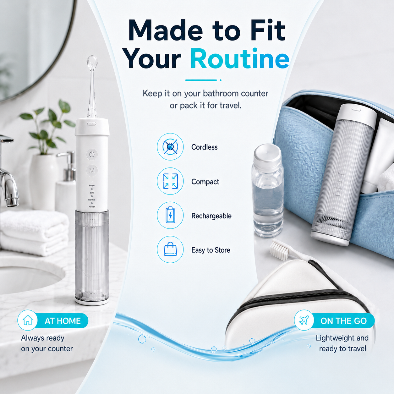 Portable Cordless Water Flosser