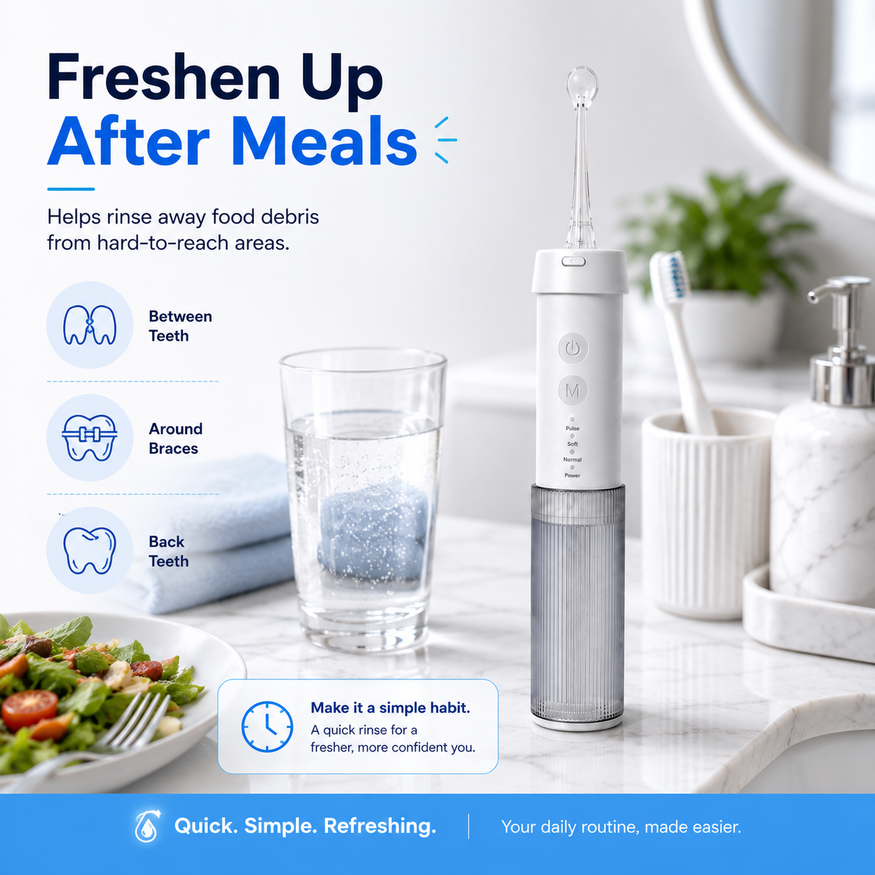 Portable Cordless Water Flosser